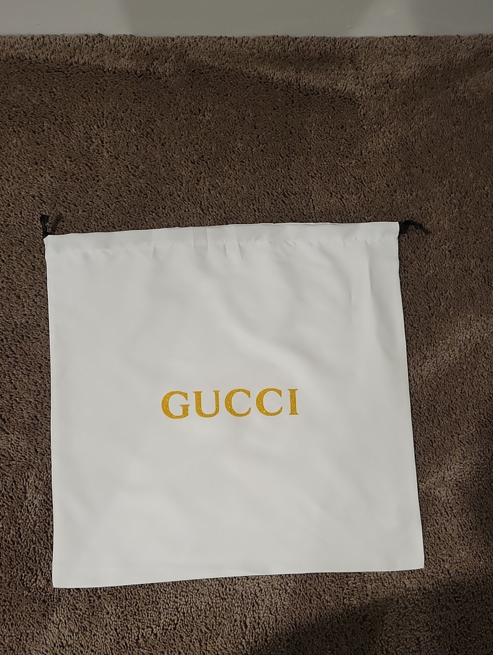 Authentic Gucci Large White Dustbag. Bag 18 inches X 18 inches